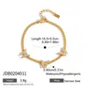 Jieding Pulsera de Acero Inoxidable Zirconia Estilo Europeo y Americano para Mujer Joyería de Lujo Ligero Gama Alta Acero de Titanio Antidesvanecimiento Joyería Estilo Caliente Transfronterizo