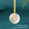 Atacado do Fabricante Pedra Olho de Gato Ruyi Xiangyun Cadeado Pingente de Cadeado de Segurança Pingente de Jade Masculino e Feminino Suprimento ao Vivo