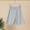 Pantalones cortos deportivos para mujer, novedad de verano 2024, pantalones de pijama holgados para el hogar, ropa exterior informal para correr, pantalones cortos finos de verano