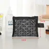 Bolsa de Maquiagem de Rede Estilo Ins Super Popular Bolsa de Maquiagem Portátil Feminina Malha de Amor Boca de Maquiagem Envelope Vermelho Armazenamento de Cosméticos