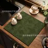 Alfombrilla Absorbente para Encimera de Cocina Estilo Americano Floral, Alfombrilla Drenante de Tierra de Diatomeas para Mesa de Comedor Barra de Cocina, Alfombrilla de Secado Rápido para Cafetera