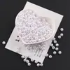 Pérola de Imitação ABS 6mm Alto Brilho Colorida Furo Reto Contas Soltas DIY Pulseira Colar Artesanal Material para Miçangas Acessórios