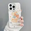 Ilustraciones frescas de cara sonriente de dibujos animados, caqui, estrella, corazón y nube, adecuadas para funda de teléfono Apple 18 Pro