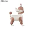 Globo de Película de Aluminio para Perro de Mascota Estilo Nuevo Globo de Animal de Pie Tridimensional 3D Decoración de Fiesta de Cumpleaños Juguete