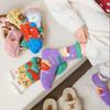 Nuevos Calcetines de Terciopelo de Coral a Media Pantorrilla para Mujer, Calcetines de Piso para el Hogar para Mujer, Calcetines Gruesos para Dormir Transfronterizos para Mujer, Calcetines de Media Terciopelo para Mujer