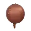 Ventas Directas Transfronterizas Globos Redondos de Papel de Aluminio 4D de 50 Pulgadas 60 Pulgadas 22 Pulgadas Tema de Cumpleaños Fiesta Globos Decorativos de Papel de Aluminio