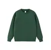 Sudadera Unisex de Cuello Redondo Color Sólido Manga Larga 380g Primavera Casual de Moda Marca Estampado de Logo Personalizado