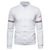 Uniforme de béisbol para hombre con logo personalizado transfronterizo abrigo de hombre con cuello mao a juego de colores chaqueta ajustada de comercio exterior suéter para hombre