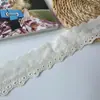 13cm Algodón Bordado Encaje Accesorios Dobladillo de Falda Puños Algodón Lo Paraguas Hecho a Mano Material de Bricolaje Venta al por Mayor