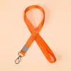Lanyard de Poliéster de Color de 1.5cm Tarjeta de Trabajo Certificado de Exposición Marca Marca Cinta de Identificación de Estudiante Cuerda Gruesa para Colgar