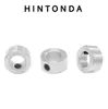 Anillo de fijación de tornillo T8 Anillo de bloqueo diámetro interior 8 mm Localizador de tornillo Anillo de tope Collar de bloqueo Acero al carbono Niquelado