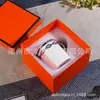 Suministro Directo Transfronterizo Set de Tazas de Café Modernas H Set Europeo para el Té de la Tarde Taza de Té Negro Taza Individual de Café Platillo Caja de Regalo