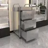 Gabinete de corte de cabelo para salão de beleza carrinho de ferramentas para cabelo gabinete de ferramentas para barbearia salão de beleza gabinete de ferramentas para cabelo de aço inoxidável