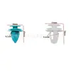 60 Piezas Adecuado para Lavado de Autos Universal Panel de Puerta Panel Interior Guardabarros Clip Decorativo Hebilla de Fijación Clip Sujetador