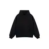 Ropa de hombre 430g Otoño/Invierno 2025 Streetwear Americano Premium Sudadera con Capucha de Color Sólido Ajuste Holgado Conjunto de Sudaderas con Forro Polar para Hombre