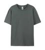 Camiseta de algodão de manga curta com gola redonda de verão feita sob medida com impressão de logotipo, camiseta de publicidade de cultura, impressão de camiseta, roupa de trabalho empresarial, roupa de fábrica, bordado