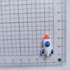 Nuevos accesorios de resina dibujos animados transparente color sólido astronauta diy pegamento crema parche para funda de teléfono móvil pinza para el cabello caja de almacenamiento