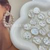 Perlas artificiales barrocas acrílicas de color brillante, cuentas sueltas de formas especiales, accesorios hechos a mano, material de bricolaje