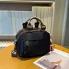 Bolsa de Moda Versátil para Mulheres 2025 Novo Modelo Bolsa Pequena Leve de Tecido Oxford Bolsa de Lona Feminina Bolsa Transversal Casual
