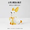 Esmalte de colores manualidades de conejitos lindos adornos para el hogar coche oficina escritorio perro decoración de vidrio regalos animales transfronterizos