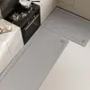 Juego de Felpudos Modernos Minimalistas para Cocina para Uso Doméstico, Limpiables, No Requieren Lavado, Resistentes al Aceite, Impermeables, Antideslizantes, Diseño Largo de Tira, Fácil de Limpiar