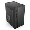 Gabinete pequeno ATX 2506M mini gabinete para jogos escritório computador desktop gabinete DIY gabinete de computador transfronteiriço