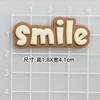 Rosto Sorridente Oversized Sorriso Cola Macia PVC Acessórios Joias DIY Adorno de Cabeça Capa de Celular Adesivos Decorativos Chinelos