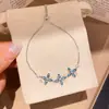 Pulsera Geométrica de Flor de Zirconia Transfronteriza Europea y Americana Sentido del Diseño Nicho Versátil Pulsera Lujo Ligero Personalidad de Gama Alta Joyería de Mano