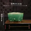 Maceta de flor de arena púrpura vidriada Yixing al por mayor creativa simple decoración de balcón grieta de hielo maceta para suculentas de escritorio YS30