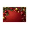 Banner de Renos Navideños Transfronterizos Bandera de Garaje de Papá Noel Tela Colgante para Fotografía Diseño de Fiesta Tela de Fondo Decorativa