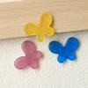 Ins Coreia do Sul mesma geléia uva arco roxo diy resina brincos bonitos acessórios para cabelo capa de telefone material atacado