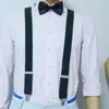 Direto da Fábrica masculino três presilhas 3.5 alça jacquard 3.5cm presilha fita estampada três presilhas alça larga Verde Militar