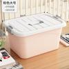 Caja de Almacenamiento de Plástico Extra Grande para Dormitorio, Caja de Almacenamiento para Edredón, Caja de Almacenamiento para Artículos Varios, Caja de Acabado Gruesa para Ropa de Dormitorio