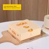 Caja de embalaje para tarta de huevo 2/4/6 caja de embalaje desechable caja para tarta de huevo portuguesa caja de papel para hornear comercial para el hogar