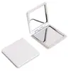 Espejo Pequeño de Venta Caliente Transfronterizo, Espejo de Maquillaje Portátil, Espejo DIY de Doble Cara, Espejo Plegable de Mano, Espejo al por Mayor