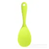 Cuchara de Arroz de Silicona para Uso Doméstico, Adecuada para Ollas Arroceras, No Daña la Olla Interior, Cuchara para Servir Arroz, Espátula para Arroz, Herramienta de Cocina, Cuchara de Arroz