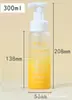 Botella Espumadora de Plástico para Mascotas Mousse 250/300ml Botella Vacía de Espuma para Gel de Ducha Botella Dosificadora de Presión para Gel Antibacterial de Aloe Vera