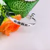 Pulseira de pé em prata 999 para Crianças Bebê com Sino letras a laser infantis longa vida um par de pulseiras atacado