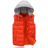 Nueva Ropa de Abrigo Otoño e Invierno para Hombre, Chaleco de Algodón, Chaleco de Algodón Grueso con Capucha Desmontable para Pareja, Chaleco de Algodón de Trabajo para Mujer