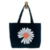 Bolso de Hombro Nuevo Estampado, Bolso de Lona para Mujer de Mano, Bolso Tote Estilo Coreano de Gran Capacidad, Bolso Artístico para Estudiante