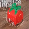 Caja de Dulces Navideña Nueva Caja de Regalo Navideña Caja Mariposa Caja Grande de Dulces para Bodas Caja Cuadrada de Fondo de Manzana Exportación Transfronteriza