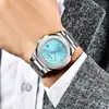 Bangwei/Reloj de Cuarzo Reloj para Hombre Correa de Acero Moda Tendencia Nicho Luminoso Impermeable Reloj de Pulsera de Alto Valor Modelo para Hombre