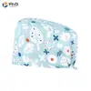Gorro Quirúrgico Estampado Femenino Algodón Puro Gorro de Enfermera Gorro Baotou Nacido de la Luna Doctor de Clínica Dental y Estomatológica Gorro de Trabajo Masculino