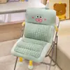 Cojín de Asiento y Respaldo Integrados Cojín Lumbar Sedentario de Oficina Cojín para Glúteos de Estudiante de Dormitorio Cojín para Glúteos de Doble Cara Cojín de Asiento Invierno