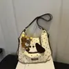 Filhote Fofo 2026 Verão Novo Design de Nicho Fashion Versátil Ombro Único Transversal Mochila Conversível Multifuncional