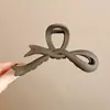 Elegante Pinza para el Cabello con Lazo Estilo Nuevo 2026 para Mujer, Cabello Semirecogido, Pinza de Garra para la Parte Posterior de la Cabeza para Cabello Fino, Sensación de Alta Gama, Pinza de Tiburón