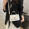 Bolso de Mano de Lujo de Nicho para Mujer Textura PU Bolso de Hombro Trendy Versátil Bolso Cruzado Moda Casual Bolso de Mujer Venta al Mayoreo