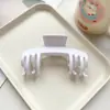 Presilha de cabelo tipo boné de beisebol para mulheres, presilha de cabelo elegante de silicone macio não danifica o cabelo, presilha tubarão para a parte de trás da cabeça, acessório de cabelo