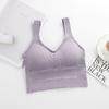 Celebridad de Internet U-Shopper Ropa Interior Deportiva para Mujer Antirroce Ligera Sin Aros Yoga Tallas Grandes