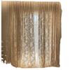 Cortina de Gasa Color Crema Estilo Francés de Lujo Ligero, Transparente, con Diseño de Mariposa y Rosas, para Dormitorio y Sala de Estar, Efecto de Luz y Sombra Hueco